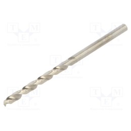 50 pcs : 77032 - Drill bit, for metal, Ø: 3.2mm, L: 65mm, Working part len: 36mm