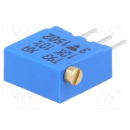 10 pcs : T93XA103KT20 - Potentiometer: mounting, multiturn, 10kΩ, 500mW, THT, ±10%, linear