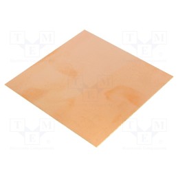 20 pcs : - Laminate, FR4,epoxy resin, 0.6mm, L: 100mm, W: 100mm