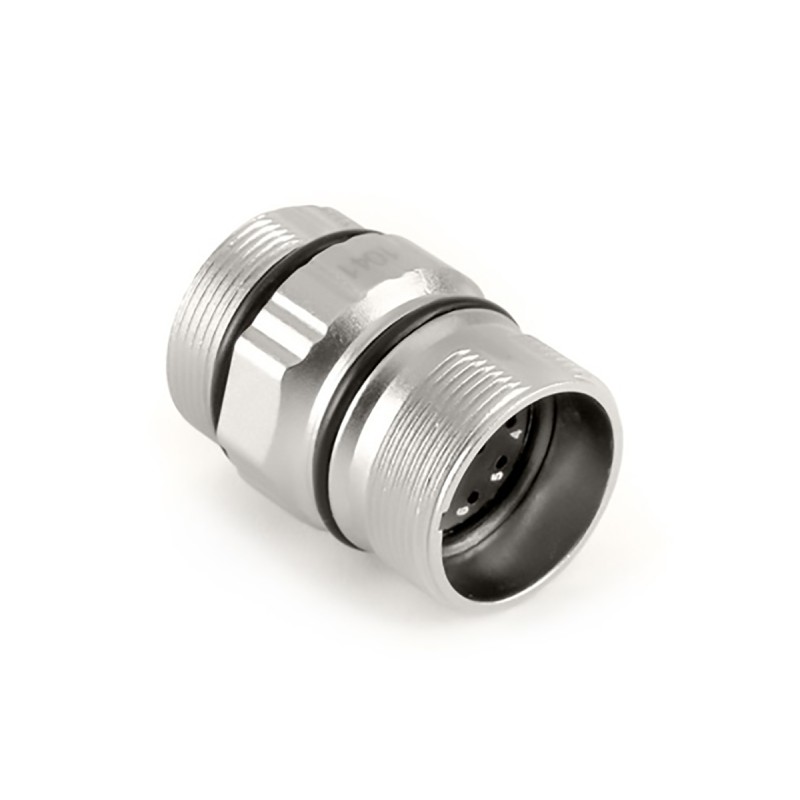 1 pcs - Amphenol Circular Connector, 12 Contacts, Cable Mount, M23 Connector, Socket, Male, IP67, MotionGrade Series