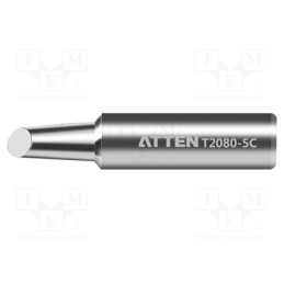 10 pcs : T2080-5C - Tip, hoof, 5mm, for soldering iron, ST-2080D