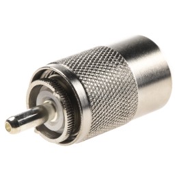 1 pcs - Telegartner, Plug Cable Mount UHF Connector, 50Ω, Straight Body