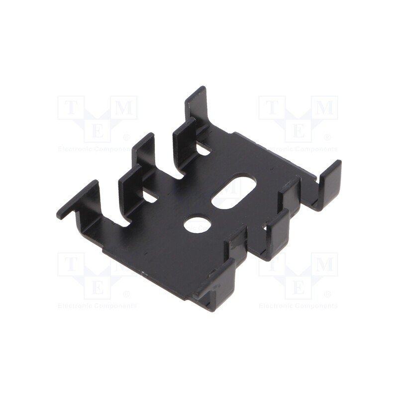 10 pcs : KL-165/SW - Heatsink: extruded, U, SOT32,SOT93,TO126,TO218,TO220,TO247,TOP3