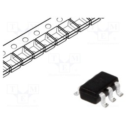 10 pcs : SRV05-4ATCT - Diode: TVS array, 6V, 12A, 300W, unidirectional, SOT23-6, Ch: 4