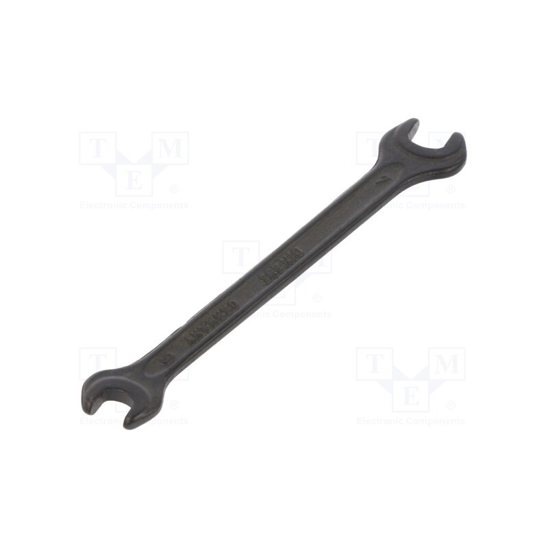 10 pcs : 895M-6-7 - Wrench, spanner, 6mm,7mm, Overall len: 96mm, blackened keys