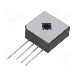 10 pcs : BR258L - Bridge rectifier: single-phase, Urmax: 800V, If: 25A, Ifsm: 400A