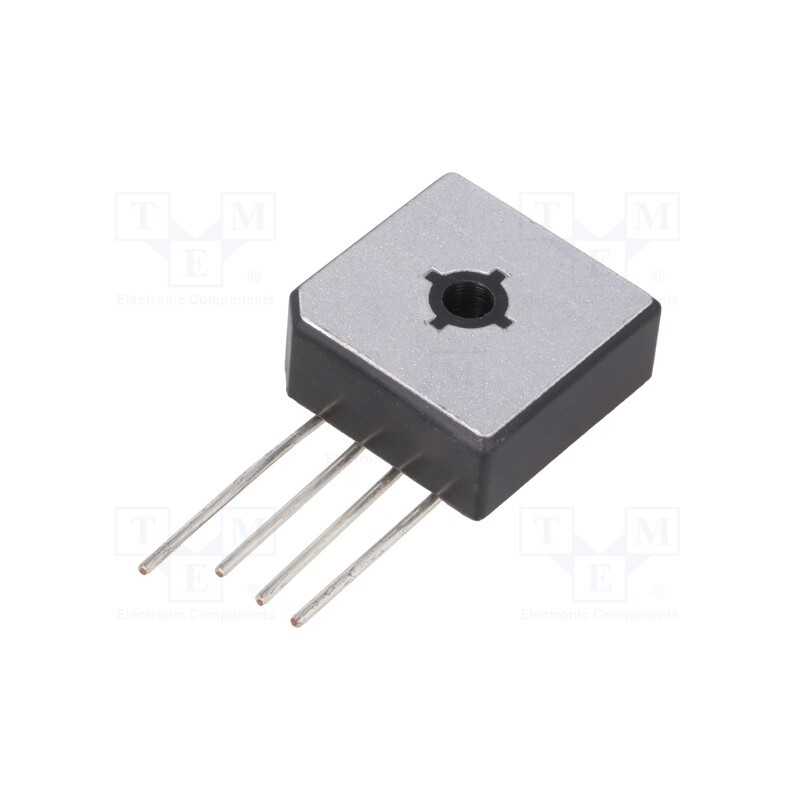 10 pcs : BR258L - Bridge rectifier: single-phase, Urmax: 800V, If: 25A, Ifsm: 400A