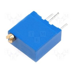 10 pcs : T93YB100KT20 - Potentiometer: mounting, multiturn, 10Ω, 500mW, THT, ±10%, linear