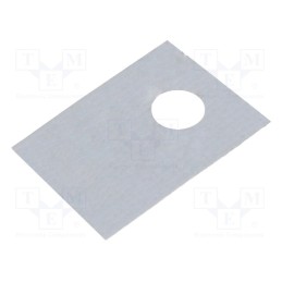 10 pcs : 173-7-240A - Heat transfer pad: Kapton, TO220, 1.2W/mK, one-sided adhesive