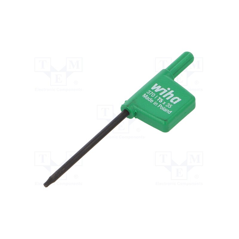 10 pcs : 3724 - Wrench, Torx®, TX05, Overall len: 62mm, Working part len: 35mm