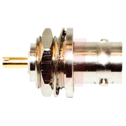 1 pcs - Mueller Electric, jack Panel Mount BNC Connector, 50Ω, Straight Body