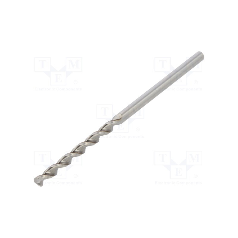 10 pcs : 61100210100 - Drill bit, for metal, Ø: 2.1mm, L: 49mm, Working part len: 24mm