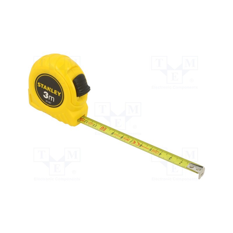 10 pcs : 1-30-487 - Measuring tape, L: 3m, Width: 12.7mm, Class: II