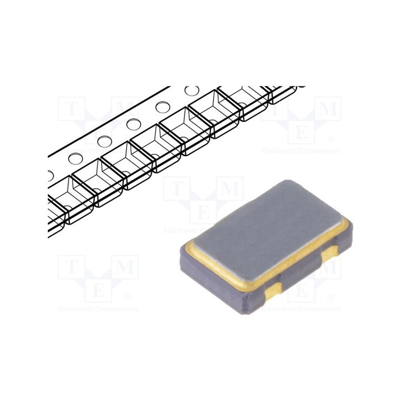 10 pcs : LFSPXO024807BULK - Generator: quartz, 10MHz, SMD, 3.3V, ±50ppm, -40÷85°C