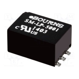 10 pcs : SM-LP-5001E - Transformer: LAN, 600Ω, Trans: 1: 1