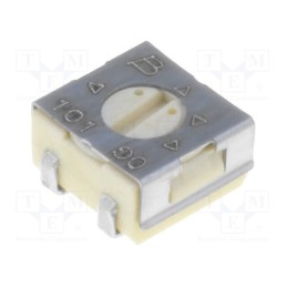 10 pcs : 3314J-1-103E - Potentiometer: mounting, single turn,horizontal, 10kΩ, 250mW, SMD
