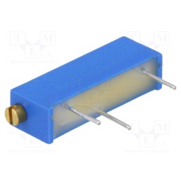 10 pcs : 3006P-1-502LF - Potentiometer: mounting, multiturn, 5kΩ, 750mW, No.of el.turns: 15