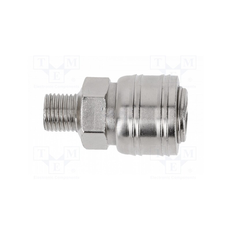 10 pcs : HT4R802 - Quick connection coupling, Ext.thread: G 1/4'