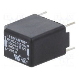 10 pcs : RN212-0.8-02-10M - Inductor: wire with current compensation, THT, 10mH, 800mA, 380mΩ