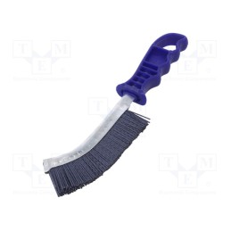 10 pcs : 496.93 - Brush, wire, polyamide, plastic, 240mm, Features: non-slip grip