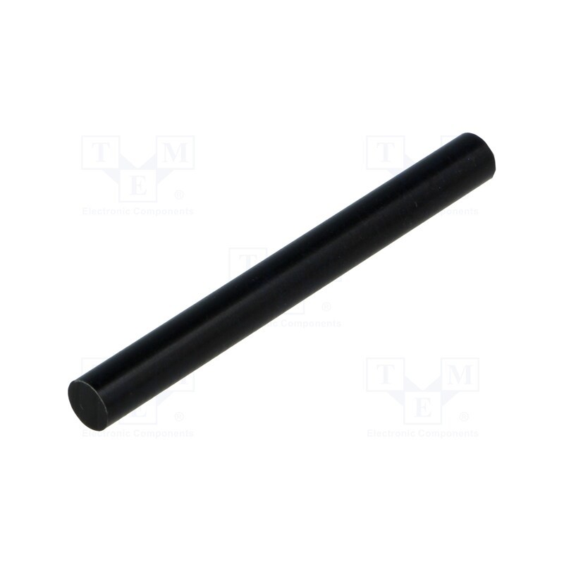 10 pcs : 724.11 - Adapter, thermoplastic, Øshaft: 6mm, Shaft len: 60mm, black