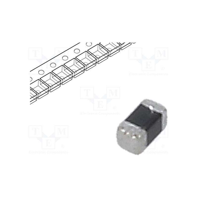 500 pcs : MPZ1005S121CT000 - Ferrite: bead, Imp.@ 100MHz: 120Ω, SMD, 1.2A, 0402, R: 90mΩ