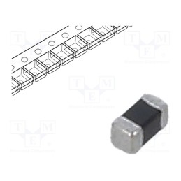 500 pcs : MPZ1005S600CT000 - Ferrite: bead, Imp.@ 100MHz: 60Ω, SMD, 1.5A, 0402, R: 60mΩ, -55÷125°C