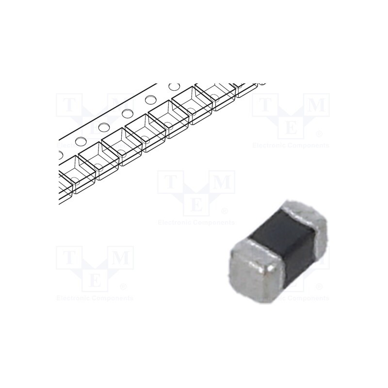 500 pcs : MPZ1005S600CT000 - Ferrite: bead, Imp.@ 100MHz: 60Ω, SMD, 1.5A, 0402, R: 60mΩ, -55÷125°C