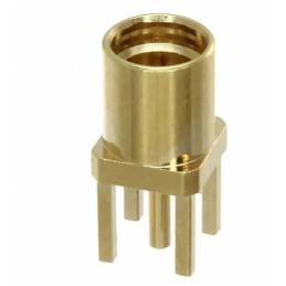 1 pcs - Samtec, jack Through Hole MMCX Connector, 50Ω, Through Hole Termination, Straight Body