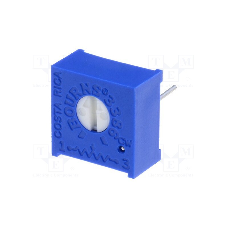 10 pcs : 3386P-1-201LF - Potentiometer: mounting, single turn,horizontal, 200Ω, 500mW