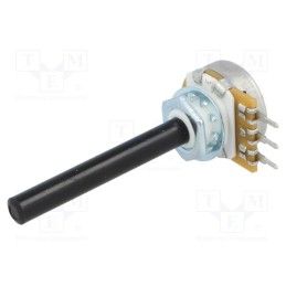 10 pcs : - Potentiometer: shaft, single turn, 470kΩ, ±20%, 0.4W, linear, 6mm