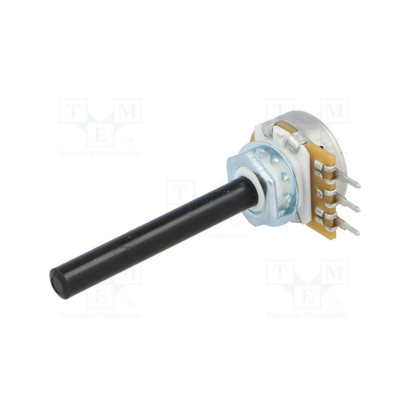 10 pcs : - Potentiometer: shaft, single turn, 470kΩ, ±20%, 0.4W, linear, 6mm
