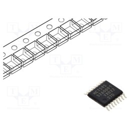 10 pcs : 74HCT595PW,118 - IC: digital, CMOS, SMD, TSSOP16, 4.5÷5.5VDC, HCT, -40÷125°C