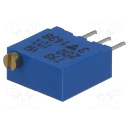 10 pcs : T93YA200KT20 - Potentiometer: mounting, multiturn, 20Ω, 500mW, THT, ±10%, linear