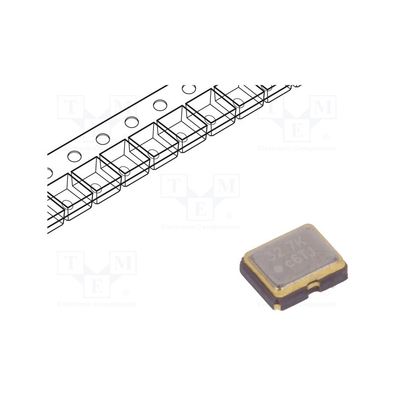 10 pcs : LFSPXO009682CUTT - Generator: quartz, 32768Hz, SMD, 1.8V, ±50ppm, -40÷85°C