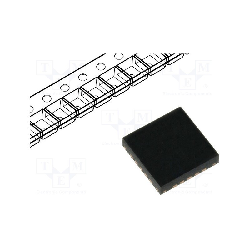 10 pcs : ATTINY2313A-MU - IC: AVR microcontroller, WQFN20, 1.8÷5.5VDC, Ext.inter: 18, Cmp: 1