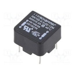 10 pcs : RN102-0.3-02-12M - Inductor: wire with current compensation, THT, 12mH, 300mA