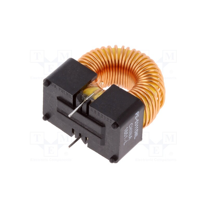 10 pcs : PE-53115NL - Inductor: wire, THT, 150uH, 3A, 100mΩ, ±20%, vertical