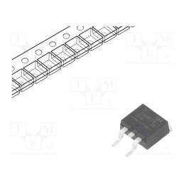 10 pcs : SBR3060CTB-13 - Diode: rectifying, SMD, 60V, 30A, TO263, Ufmax: 0.56V, Ifsm: 200A