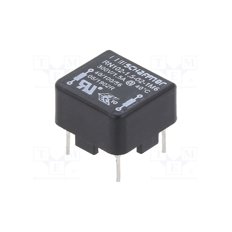 10 pcs : RN102-1.5-02-1M6 - Inductor: wire with current compensation, THT, 1.6mH, 1.5A, 94mΩ