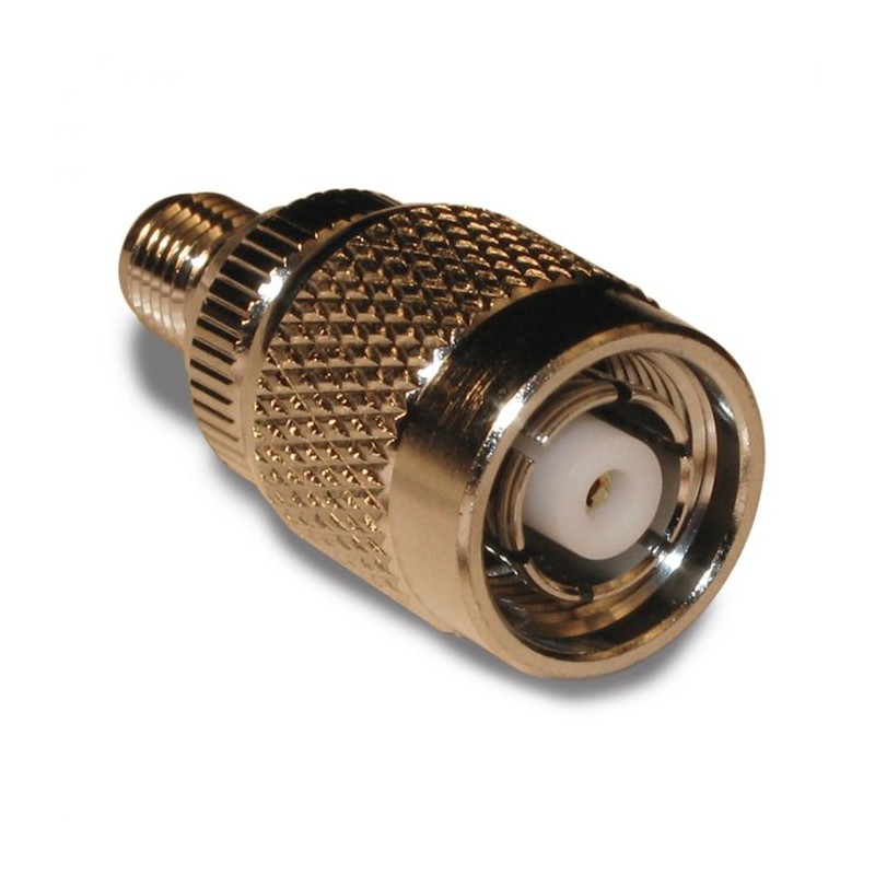 1 pcs - Amphenol RF Coaxial Adapter SMA Jack to TNC Plug