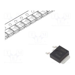 10 pcs : MCR703AT4G - Thyristor, 100V, Ifmax: 4A, 2.6A, Igt: 25mA, DPAK, SMD,