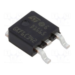 10 pcs : 2STD1665T4 - Transistor: NPN, bipolar, 65V, 6A, 15W, DPAK