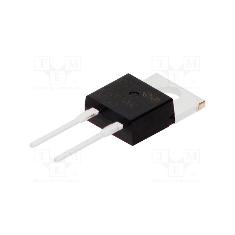10 pcs : C3D02060A - Diode: Schottky rectifying, SiC, THT, 600V, 2A, 39.5W, TO220-2, C3D