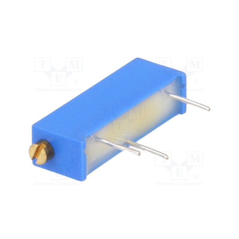 10 pcs : T18203KT10 - Potentiometer: mounting, multiturn, 20kΩ, 750mW, ±10%, linear