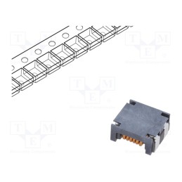 10 pcs : ACM1211-701-2PL-TL01 - Filter: anti-interference, R: 6mΩ, SMD, 8A, 80VDC, Rcoil: 6mΩ, Z: 700Ω
