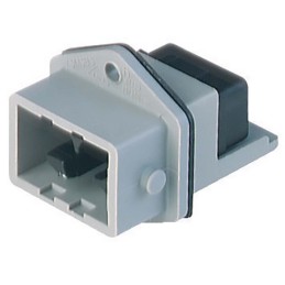 1 pcs - Hirschmann, ST IP54 Grey Rear Mount 5 + PE Industrial Power Plug, Rated At 10A, 400 V
