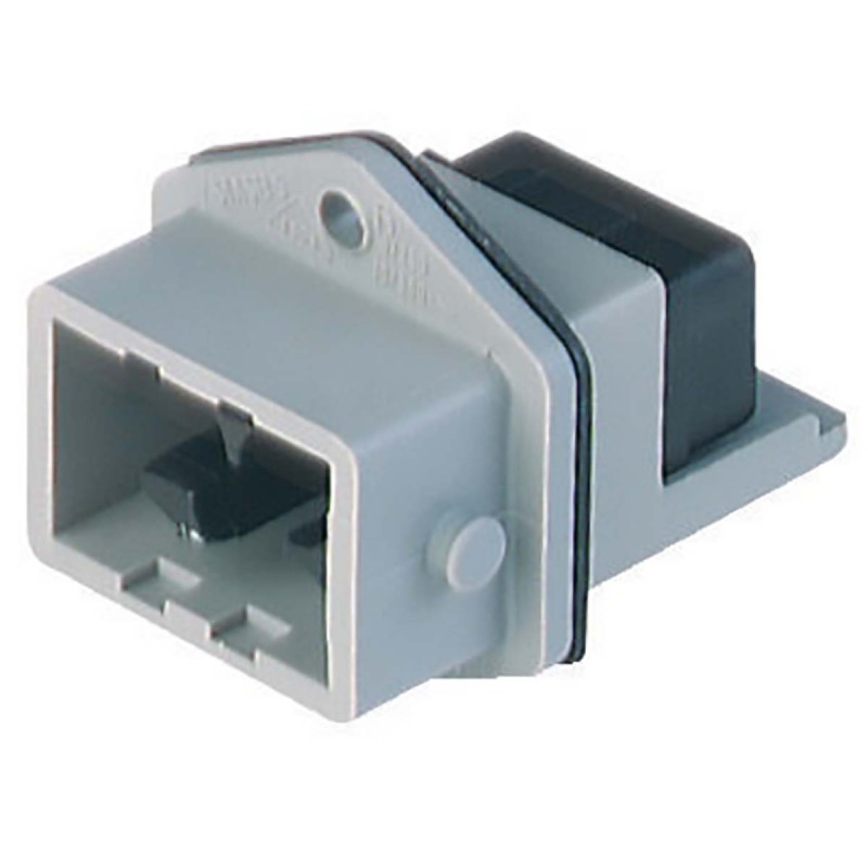 1 pcs - Hirschmann, ST IP54 Grey Rear Mount 5 + PE Industrial Power Plug, Rated At 10A, 400 V
