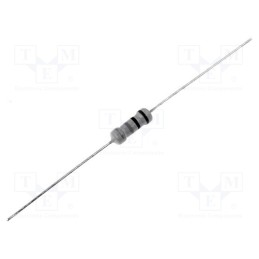 500 pcs : CFR0S2J0470A10 - Resistor: carbon film, THT, 47Ω, 0.5W, ±5%, Ø3x9mm, axial