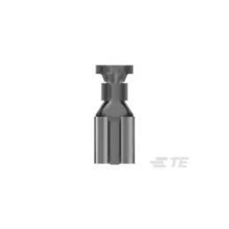 25 pcs - TE Connectivity FASTIN-FASTON .375 Uninsulated Female Spade Connector, Receptacle, 9.53 x 1.22mm Tab Size, 6mm² to 10